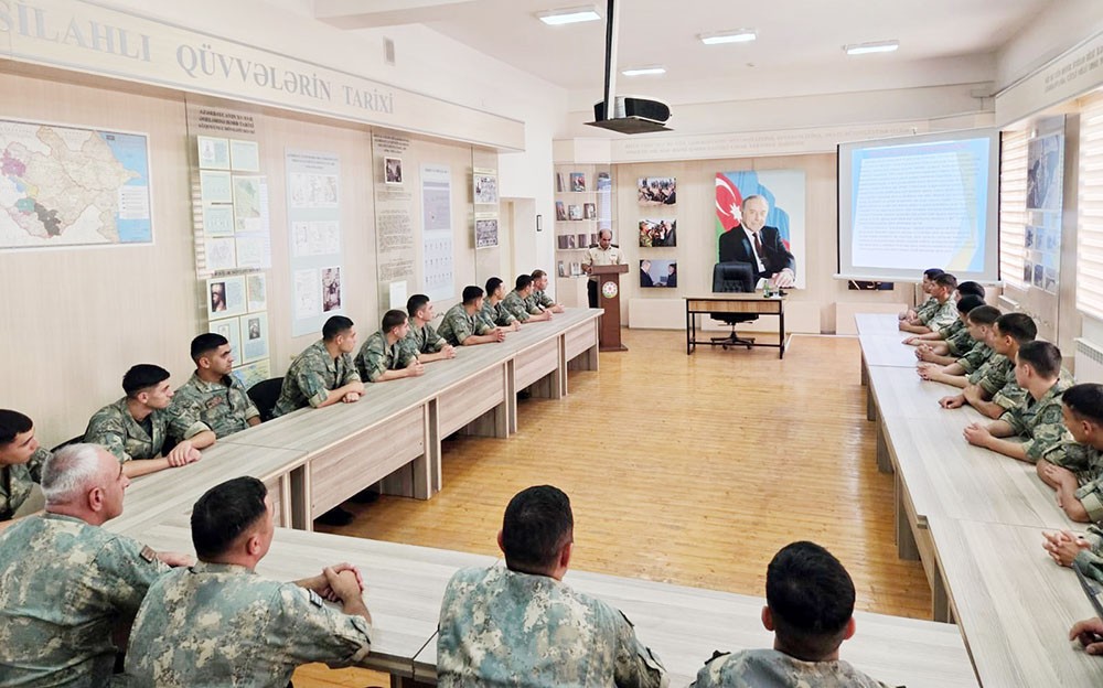 Azərbaycan Ordusunda silsilə tədbirlər keçirildi - FOTOLAR