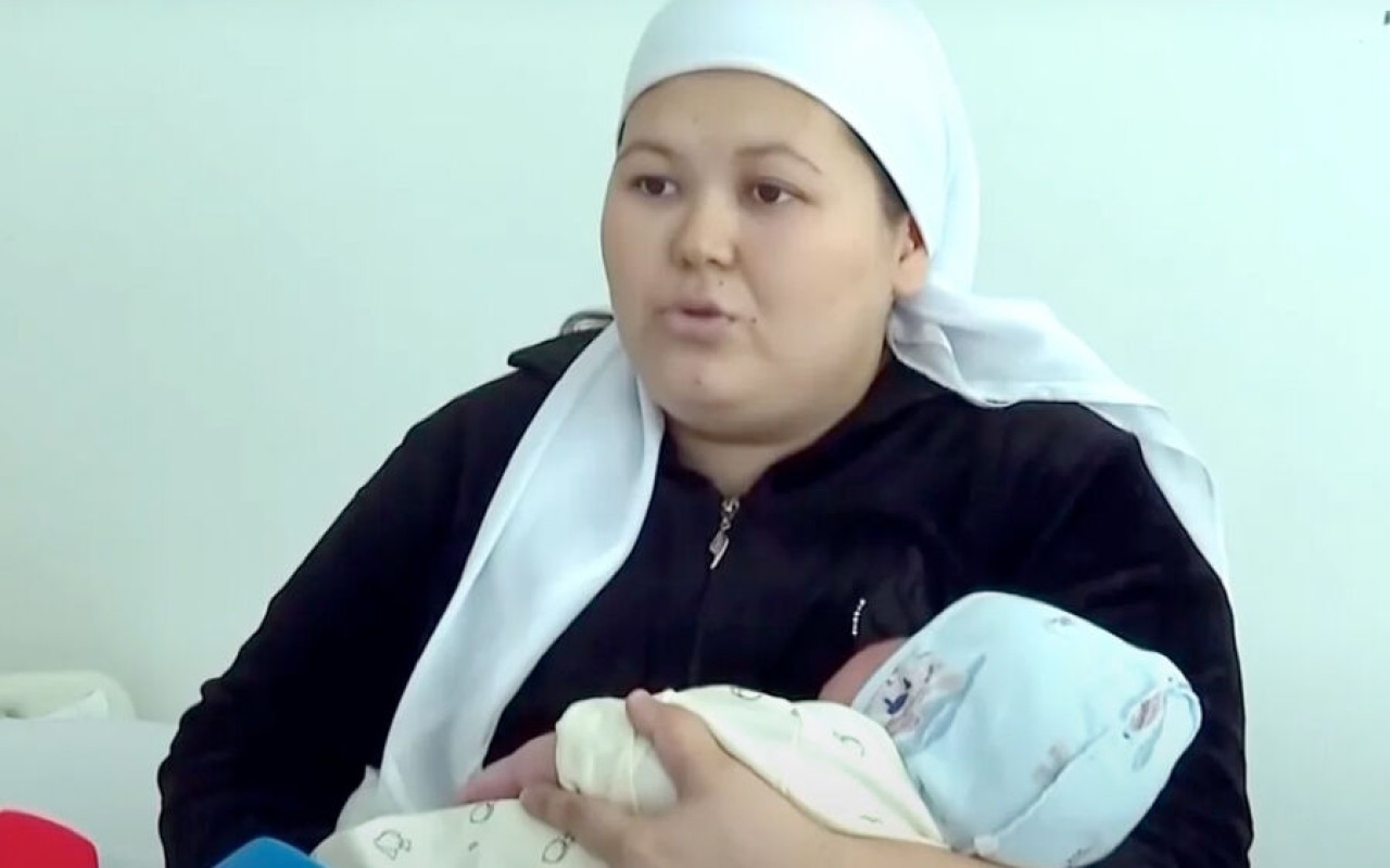 Çəkisi 6,5 kiloqramdan çox olan körpə doğuldu 