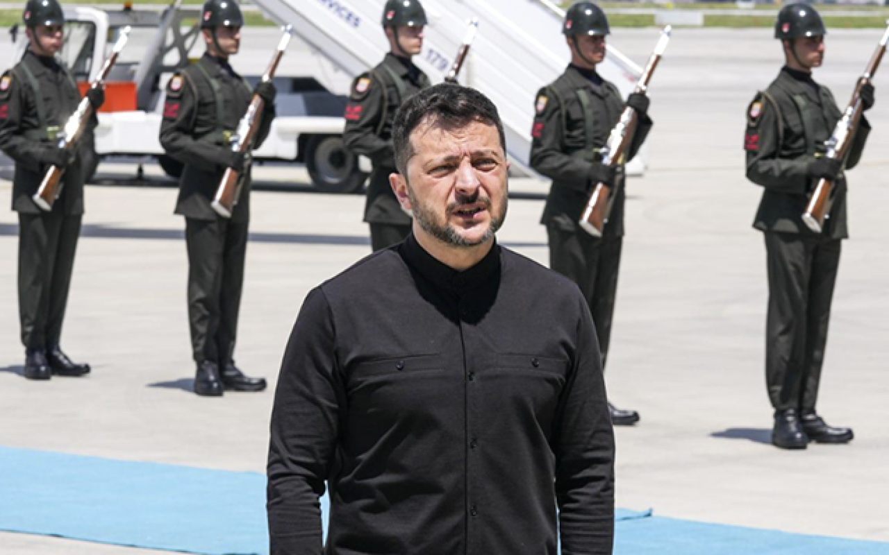 Zelenski Ankaradadır 