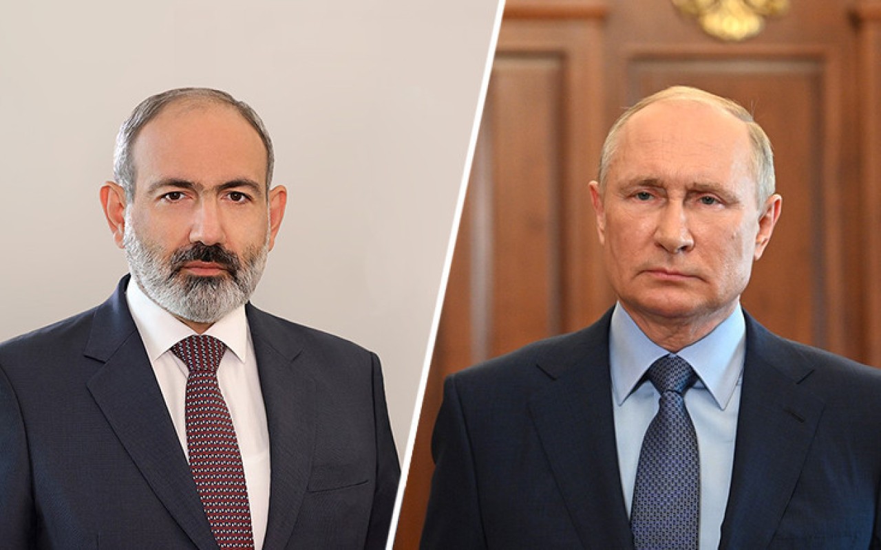 Paşinyan Putinə başsağlığı verdi 