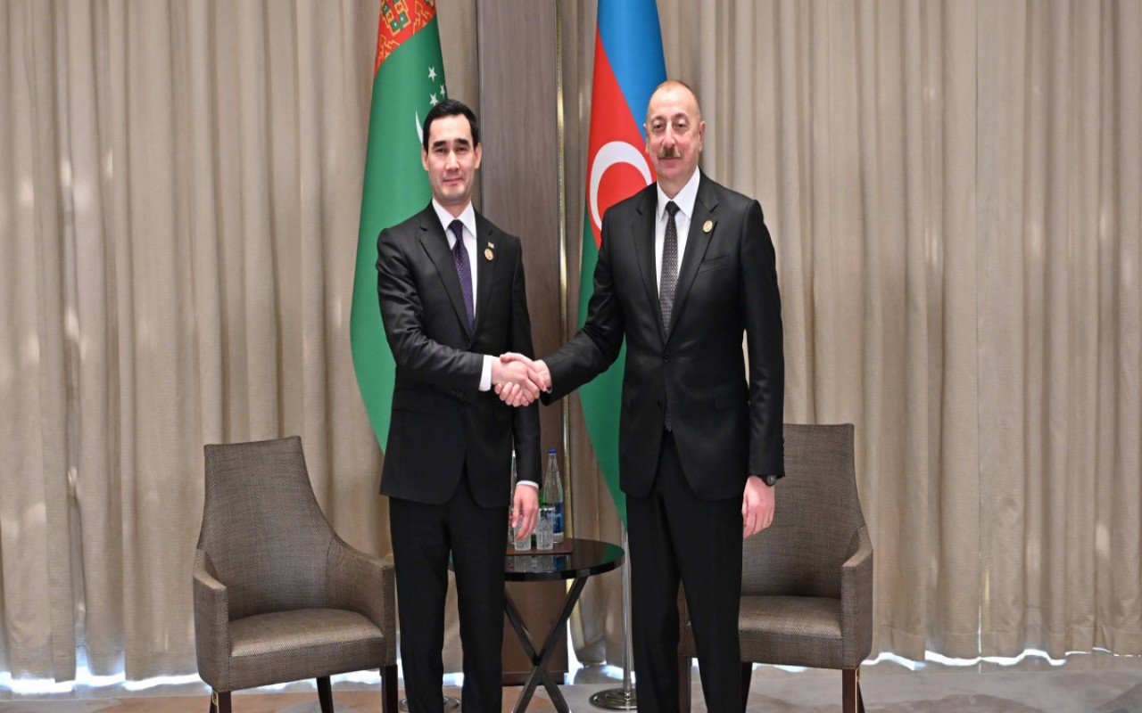 İlham Əliyev Sərdar Berdiməhəmmədova təbrik ünvanladı 
