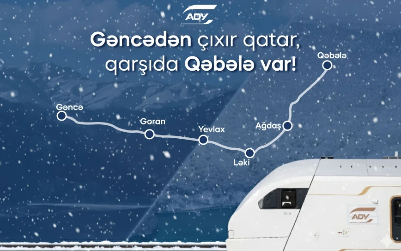 Gəncə-Qəbələ-Gəncə qatarı istifadəyə verilir