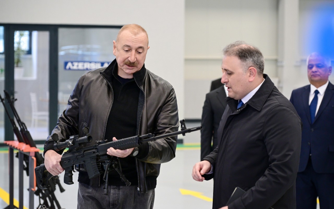 Prezident Tərtərdə açılışda iştirak edib - YENİLƏNİB (FOTOLAR)