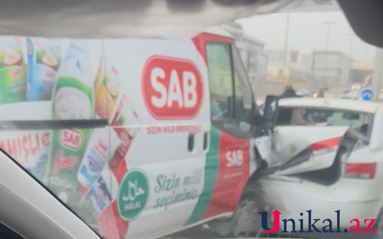 "SAB"ın maşını Bakıda qəza törətdi