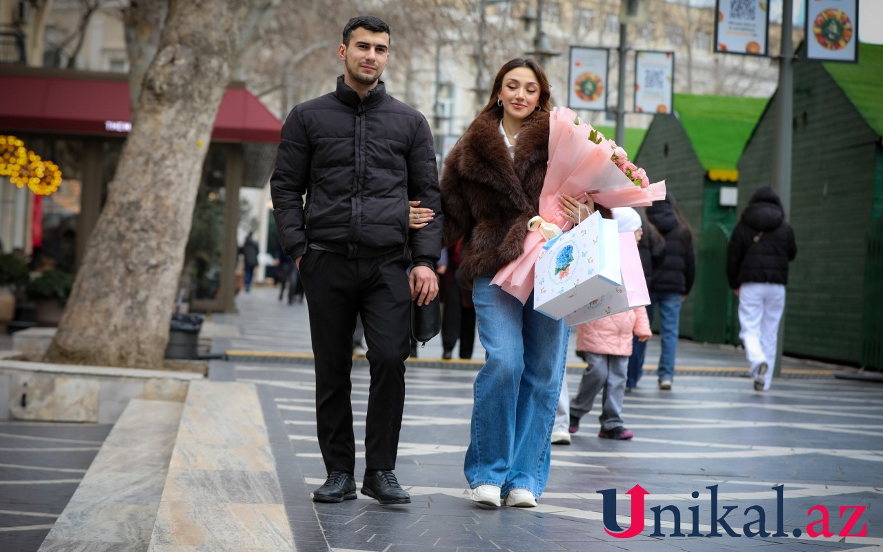 Bakıda 8 Mart ab-havası – FOTOLAR