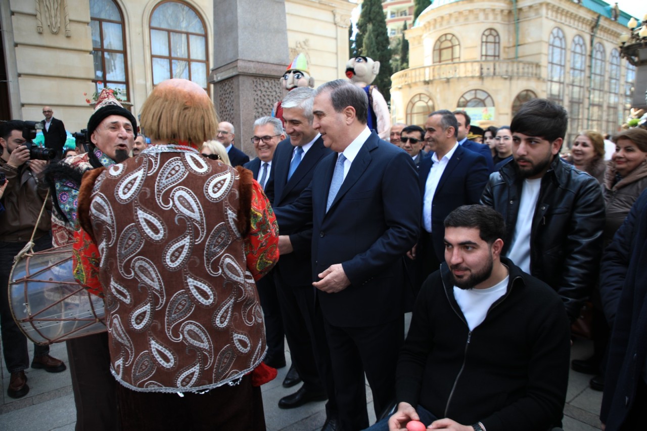 Gəncədə İlaxır çərşənbə və Novruz bayramı qeyd olundu - FOTOLAR