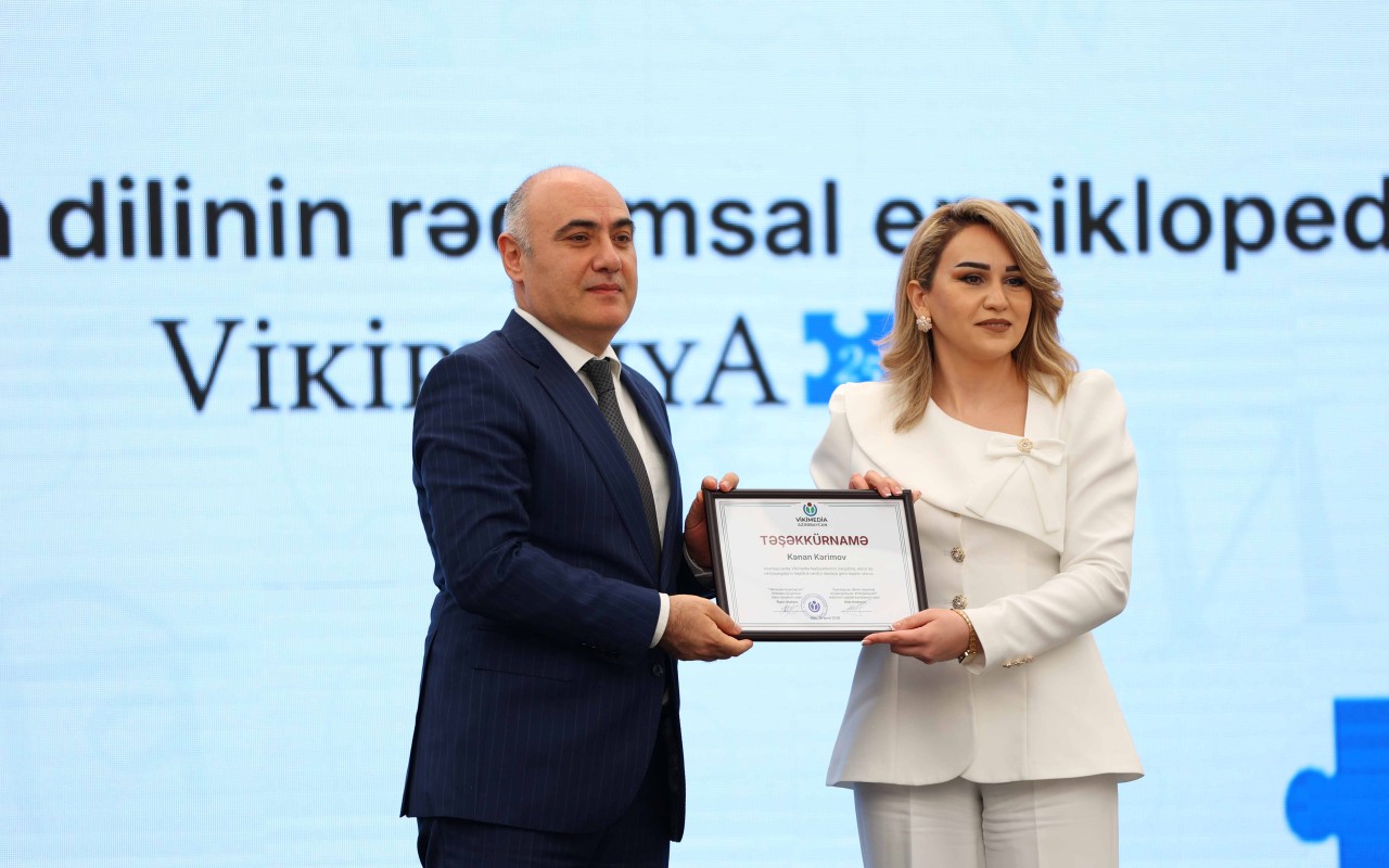 “Azərsun Holdinq”in dəstəyi ilə “Vikipediya”nın 25 illiyi qeyd olunub - FOTOLAR