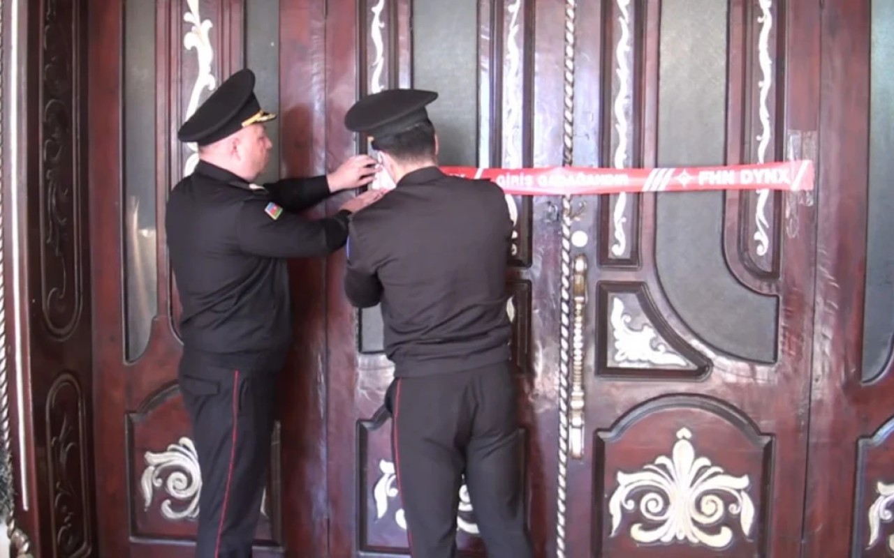 "Pəri" şadlıq sarayının fəaliyyəti dayandırıldı