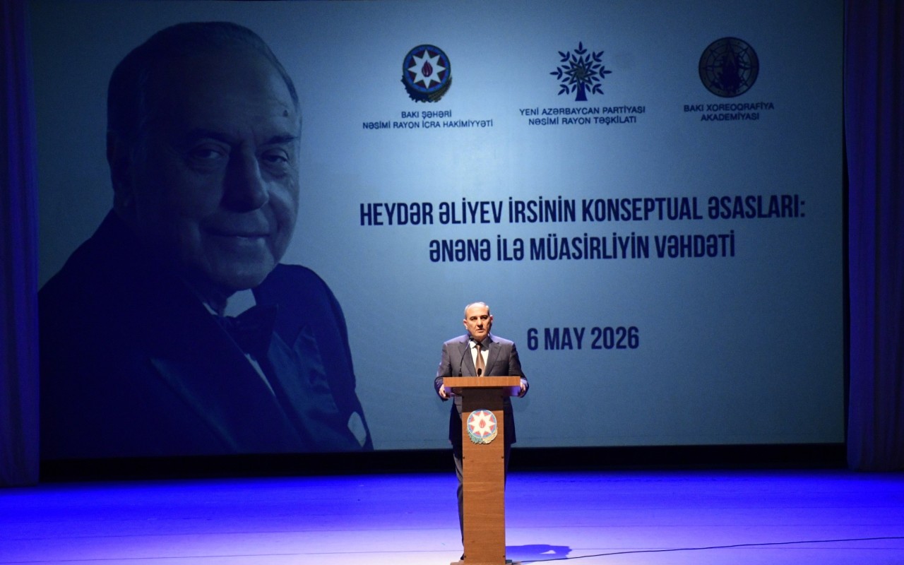 YAP Nəsimi rayon təşkilatı Heydər Əliyevin 103 illiyi ilə bağlı tədbir keçirdi