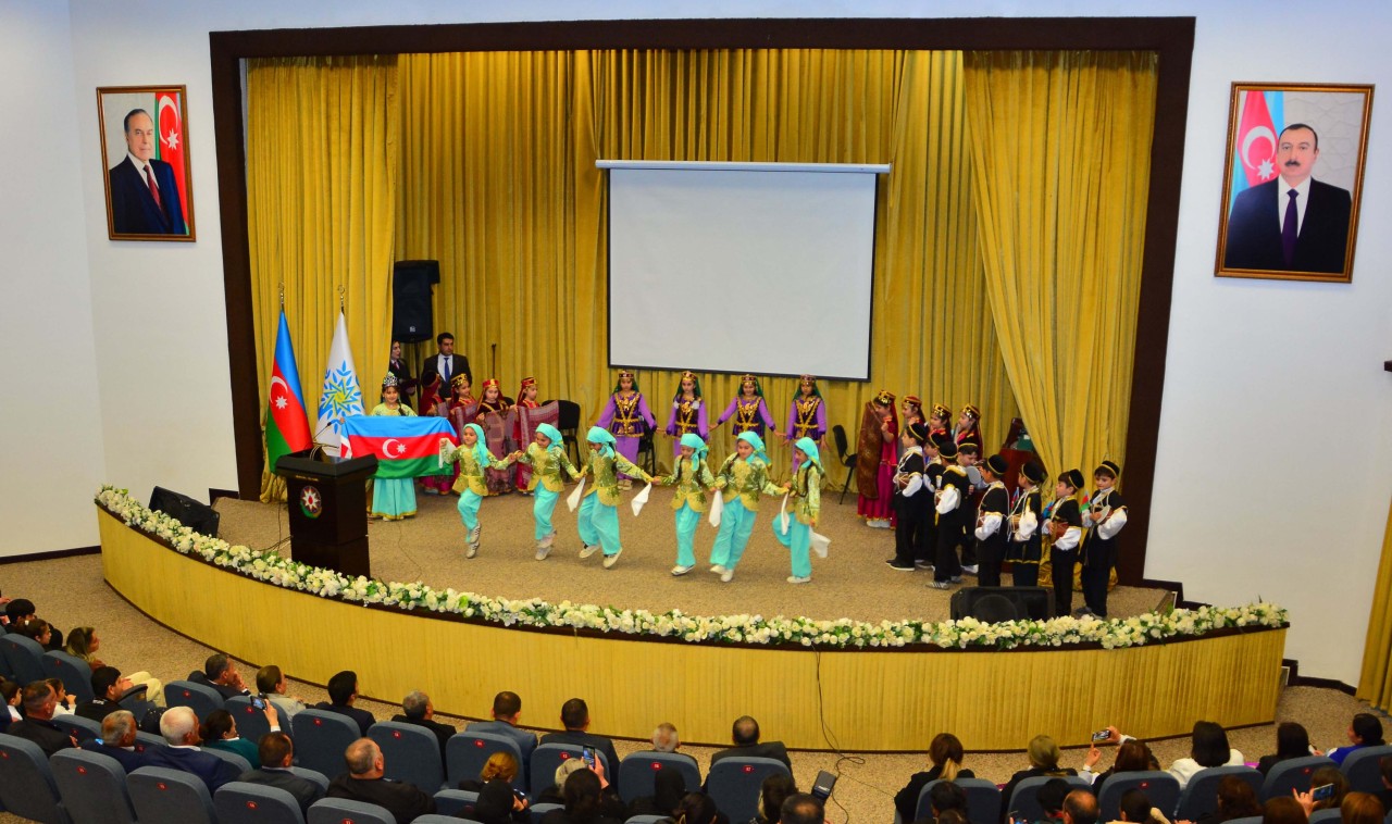 Ağstafada Heydər Əliyevin103-cü ildönümünə həsr olunmuş tədbiri keçirilib - FOTOLAR