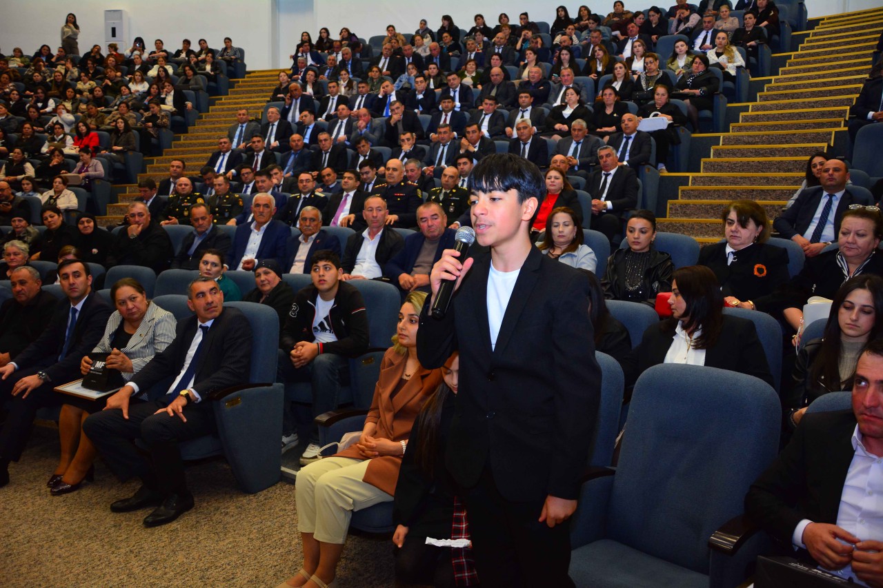 Ağstafada Heydər Əliyevin103-cü ildönümünə həsr olunmuş tədbiri keçirilib - FOTOLAR