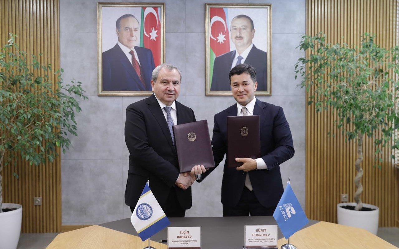 BDU “AnewZ” beynəlxalq televiziya kanalı ilə əməkdaşlığa başlayır