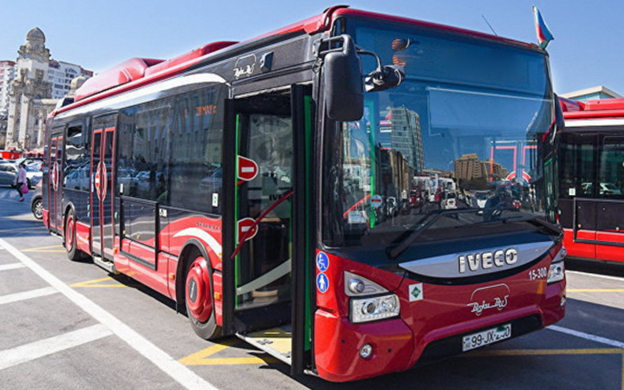Bu istiqamətdə pulsuz avtobus fəaliyyətə başladı