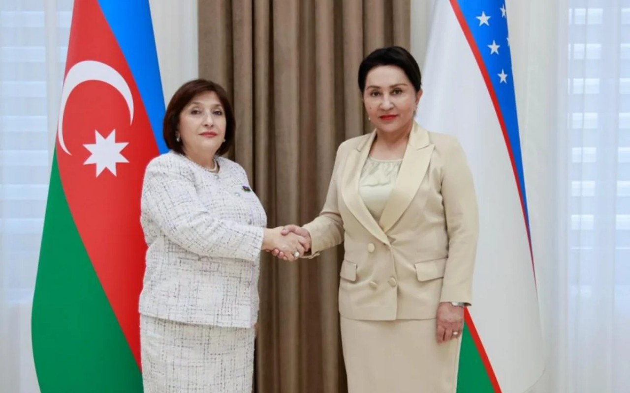 Milli Məclisin sədri Özbəkistan Ali Məclisi Senatının sədri ilə