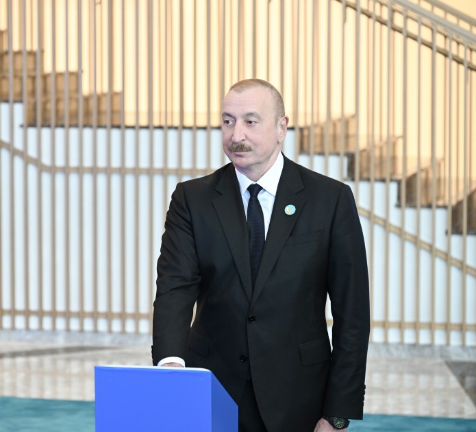 İlham Əliyev Türk Sivilizasiyası Mərkəzinin təməlqoyma mərasimində - FOTOLAR İlham Əliyev Türk Sivilizasiyası Mərkəzinin təməlqoyma mərasimində - FOTOLAR