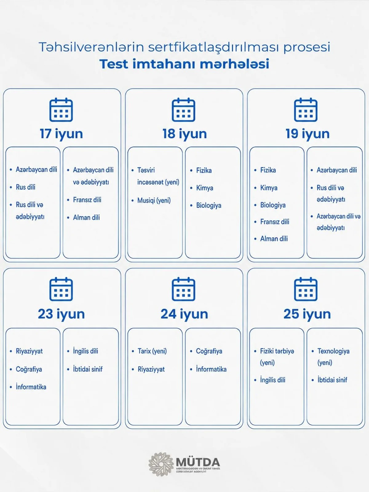 Müəllimlərin sertifikasiya imtahanının vaxtı açıqlandı - VİDEO Müəllimlərin sertifikasiya imtahanının vaxtı açıqlandı - VİDEO