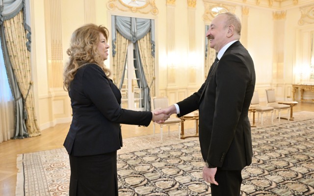 İlham Əliyev Bolqarıstan Prezidenti ilə görüşdü
