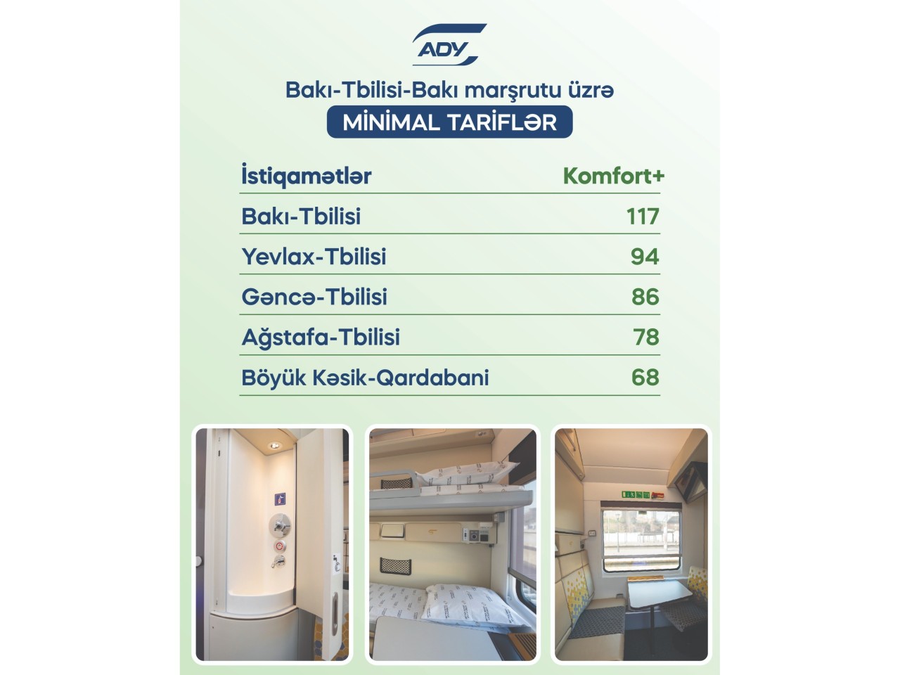 Tbilisi marşrutunda siniflər üzrə gediş haqqı açıqlandı - CƏDVƏL