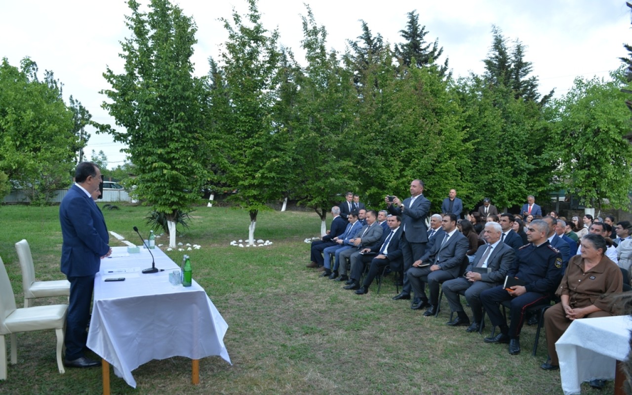 Taleh Qaraşov növbəti səyyar qəbul keçirdi -