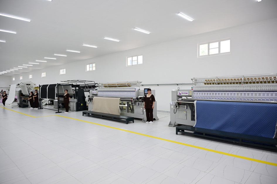 Xocalıda "Qarabağ Tekstil Evi" MMC istifadəyə verildi - FOTOLAR