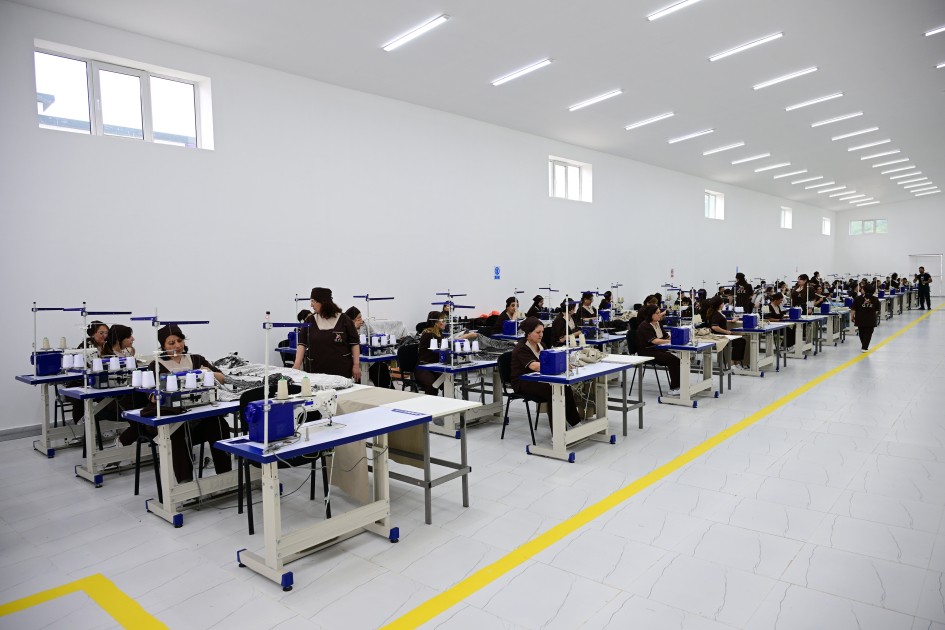 Xocalıda "Qarabağ Tekstil Evi" MMC istifadəyə verildi - FOTOLAR