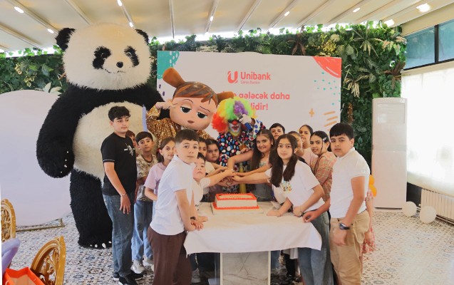 Unibank şəhid və qazi övladları üçün tədbir keçirib - FOTOLAR
