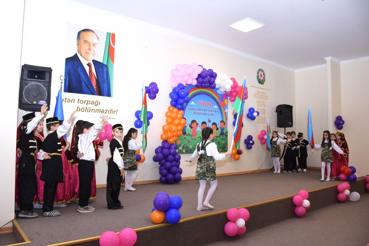 Uşaqlar Günü Ağstafada da qeyd olunub - FOTOLAR
