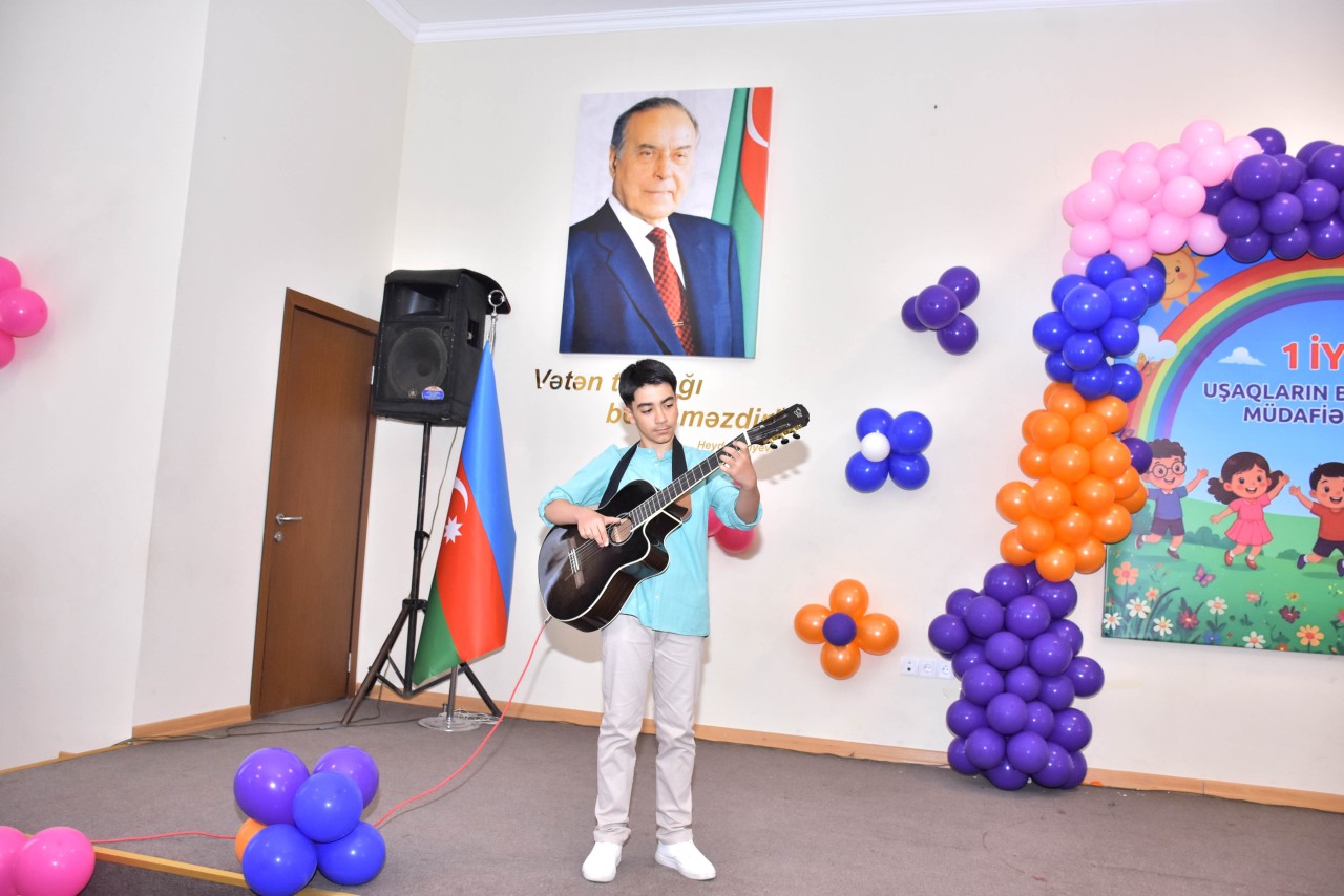 Uşaqlar Günü Ağstafada da qeyd olunub - FOTOLAR