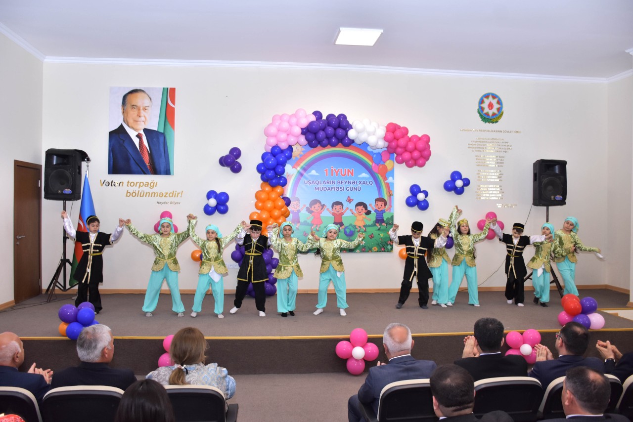 Uşaqlar Günü Ağstafada da qeyd olunub - FOTOLAR