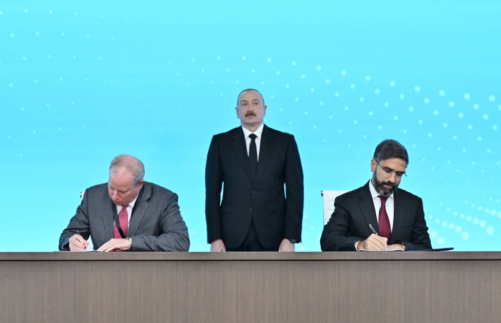 Azərbaycan və ABŞ arasında 7,5 milyard dollarlıq müqavilələr imzalandı - FOTOLAR