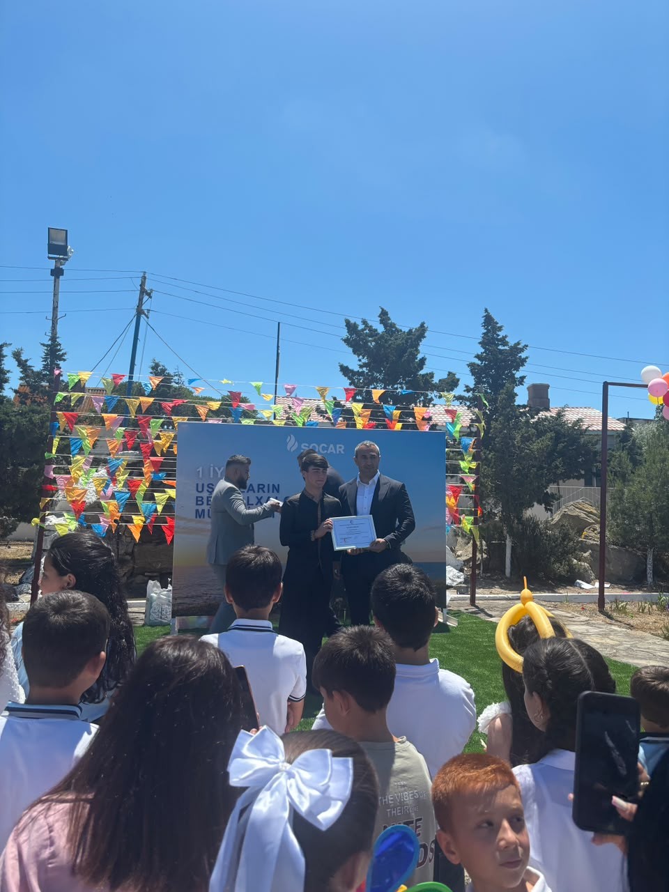 Çilov qəsəbəsində 1 İyun münasibətilə bayram tədbiri keçirilib - FOTOLAR