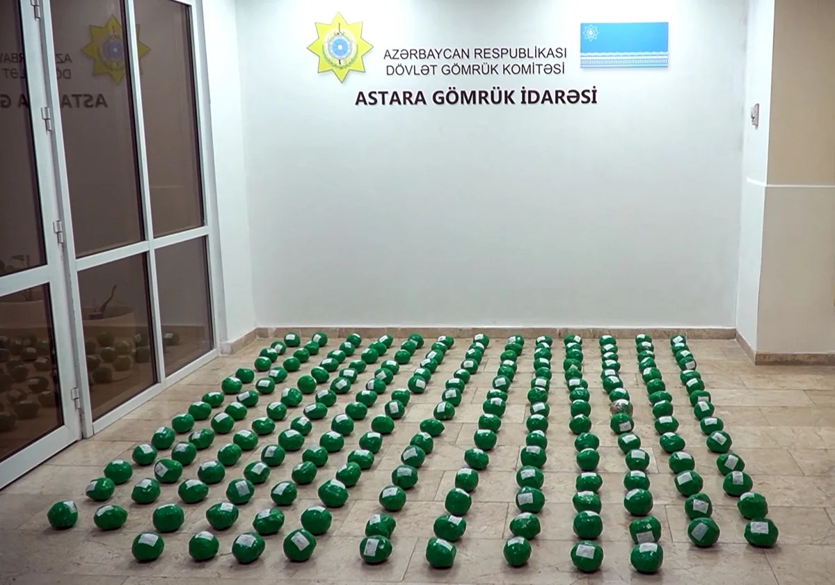 İrandan Azərbaycana kahının içində narkotik keçirmək istədi - FOTO