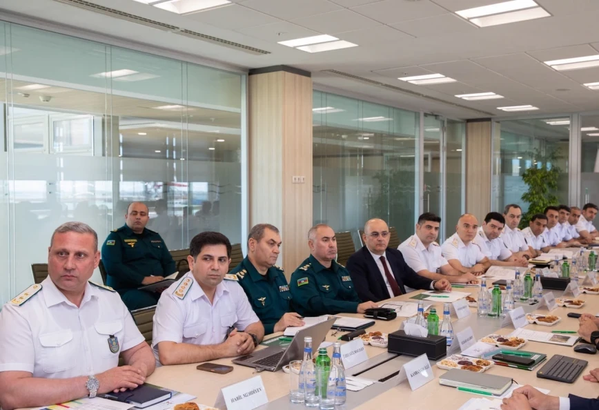 Nazir Bakı Limanında görülmüş işlərlə tanış oldu - FOTOLAR