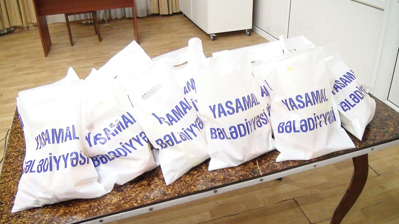 Yasamalda 4000 şəxs qurban payı ilə təmin olundu - FOTOLAR