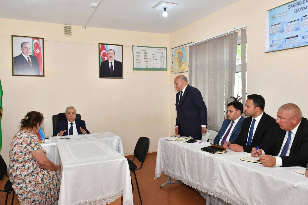 Malik İsaqov növbəti səyyar qəbul keçirdi - FOTOLAR