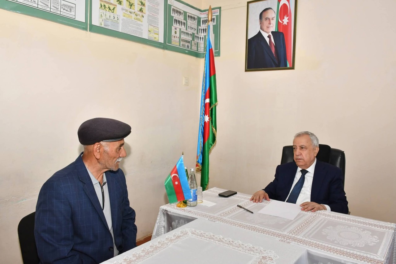 Malik İsaqov növbəti səyyar qəbul keçirdi - FOTOLAR
