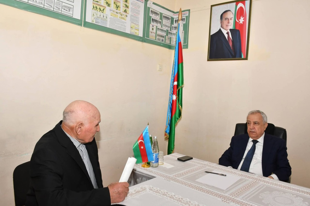Malik İsaqov növbəti səyyar qəbul keçirdi - FOTOLAR