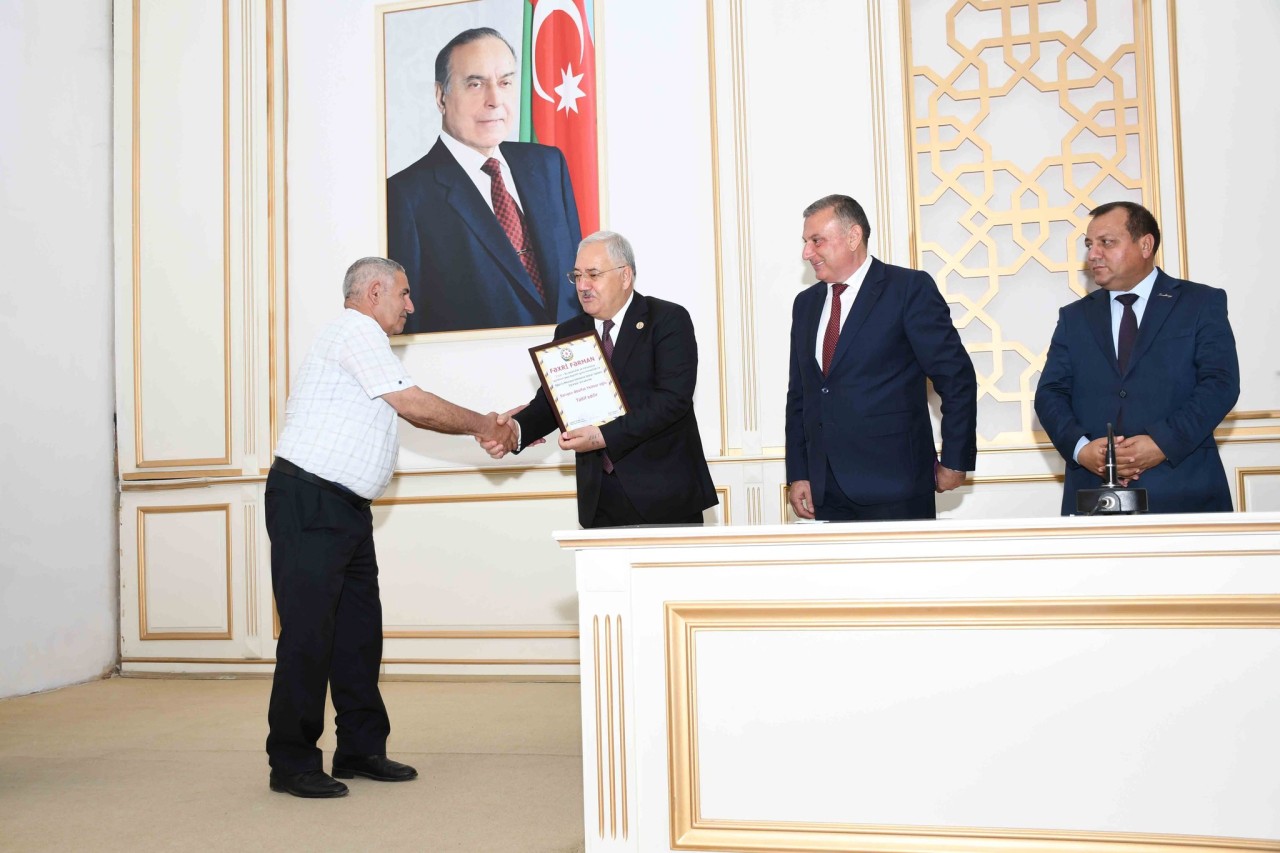 Ağdamda  Su təsərrüfatı və meliorasiya işçilərinin peşə bayramı qeyd edildi - FOTOLAR