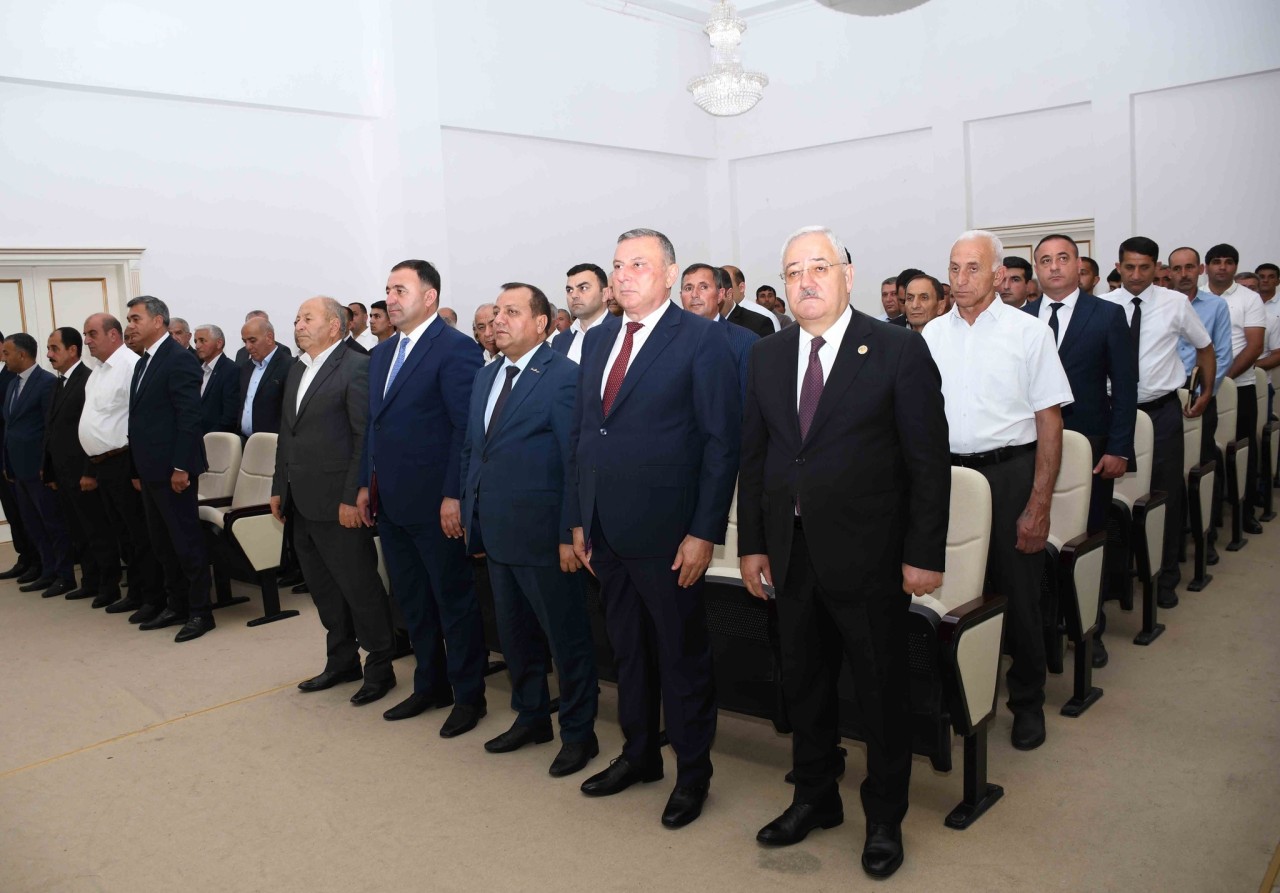 Ağdamda  Su təsərrüfatı və meliorasiya işçilərinin peşə bayramı qeyd edildi - FOTOLAR