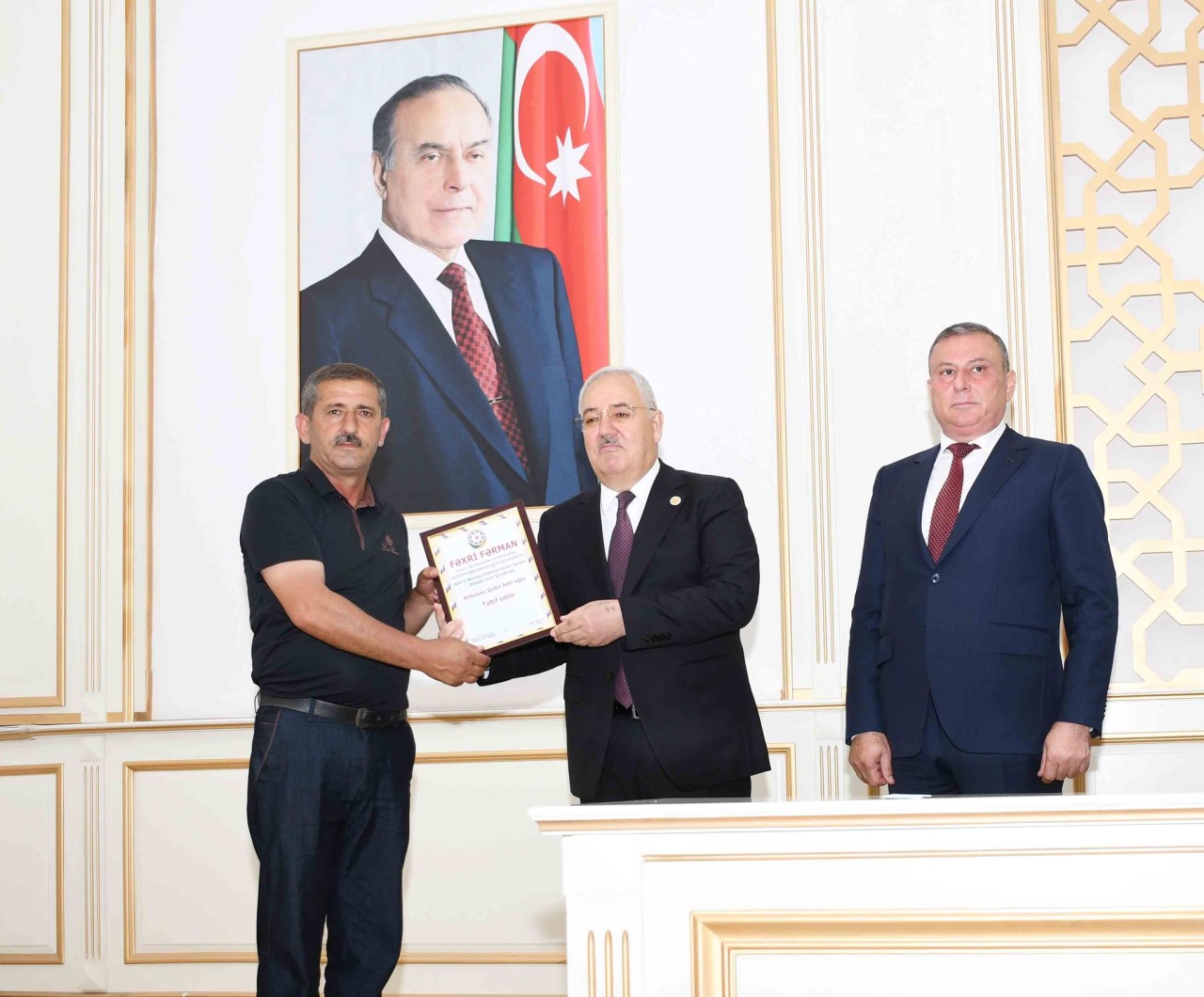 Ağdamda  Su təsərrüfatı və meliorasiya işçilərinin peşə bayramı qeyd edildi - FOTOLAR