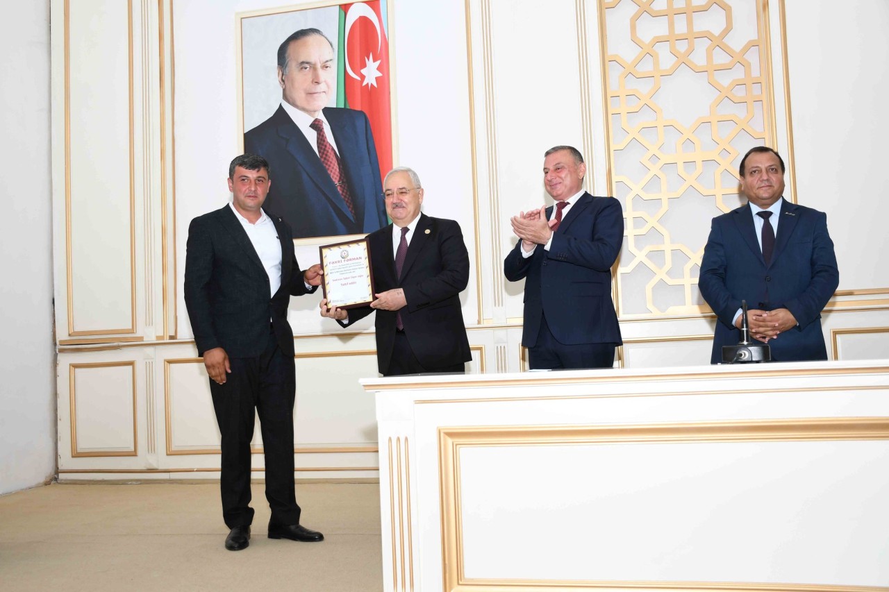 Ağdamda  Su təsərrüfatı və meliorasiya işçilərinin peşə bayramı qeyd edildi - FOTOLAR