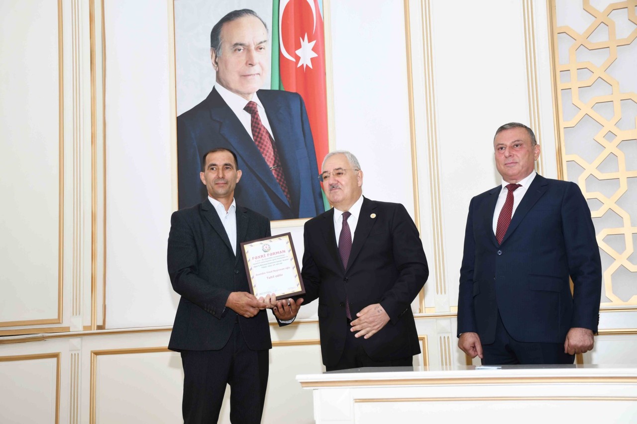 Ağdamda  Su təsərrüfatı və meliorasiya işçilərinin peşə bayramı qeyd edildi - FOTOLAR