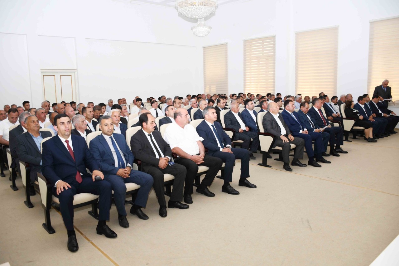 Ağdamda  Su təsərrüfatı və meliorasiya işçilərinin peşə bayramı qeyd edildi - FOTOLAR