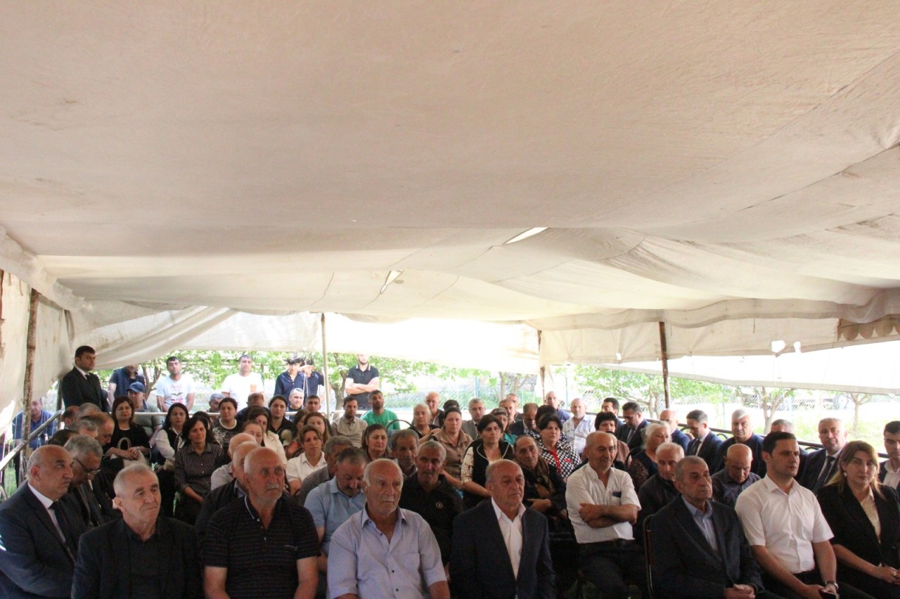 Goranboyda növbəti səyyar qəbul Qurbanzadə kəndində keçirilib - FOTOLAR