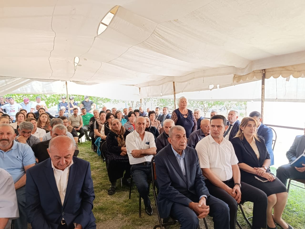 Goranboyda növbəti səyyar qəbul Qurbanzadə kəndində keçirilib - FOTOLAR