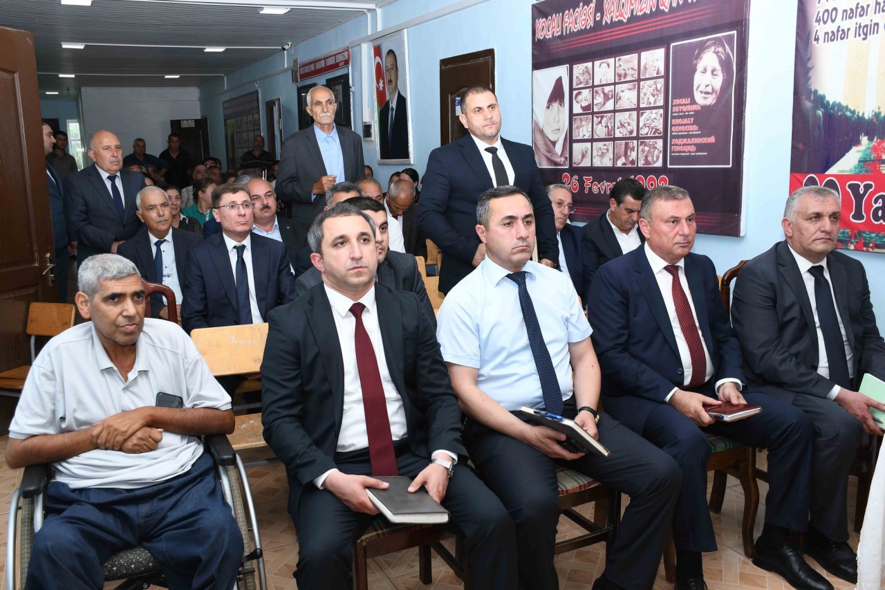 İcra başçısı Vaqif Həsənovun səyyar qəbul-görüşü keçirildi - FOTOLAR
