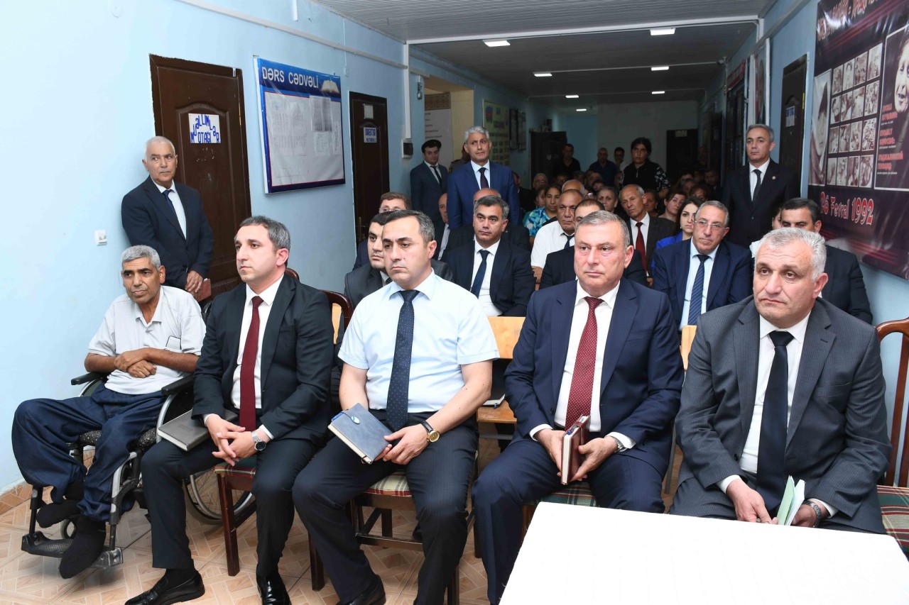 İcra başçısı Vaqif Həsənovun səyyar qəbul-görüşü keçirildi - FOTOLAR
