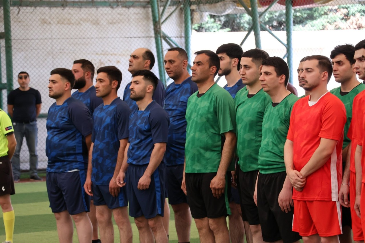 Sumqayıtda “Qurtuluş Kuboku – 2026” minifutbol turnirinə start verilib - FOTOLAR
