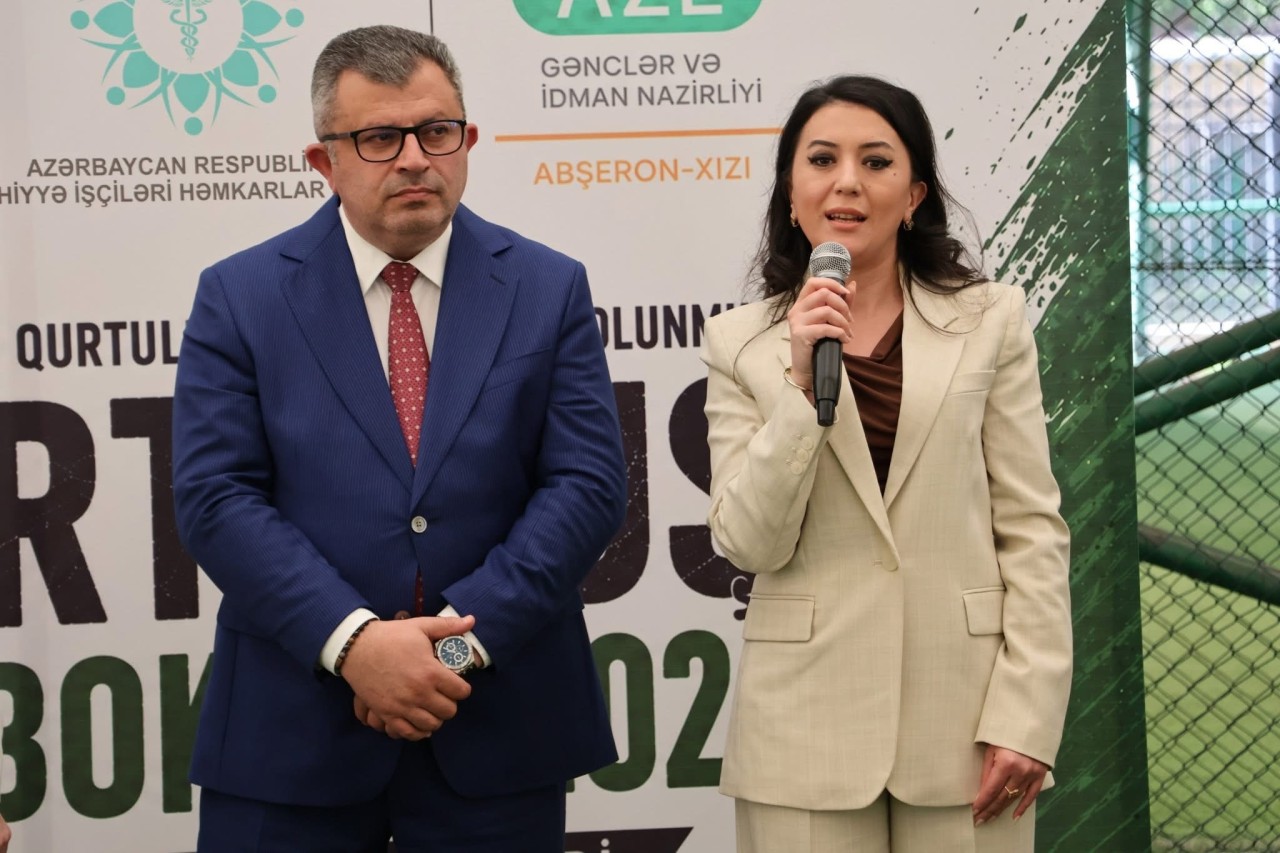 Sumqayıtda “Qurtuluş Kuboku – 2026” minifutbol turnirinə start verilib - FOTOLAR