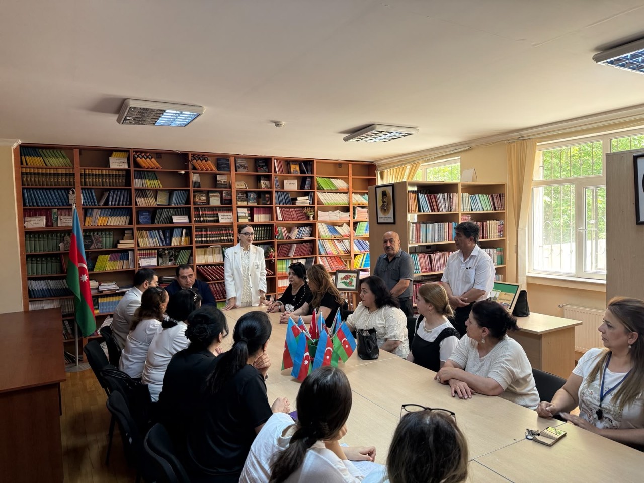 Nərimanovda YAP üzvləri ilə görüş keçirildi - FOTO